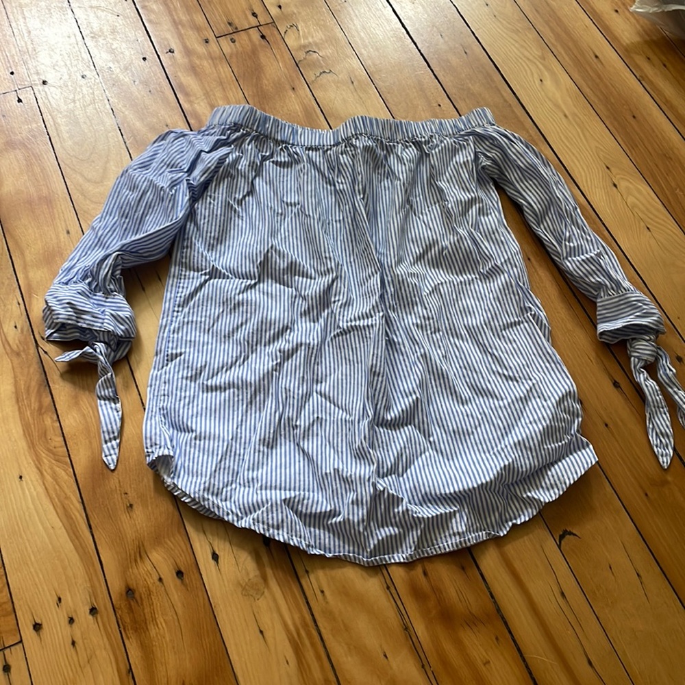 Strapless shirt